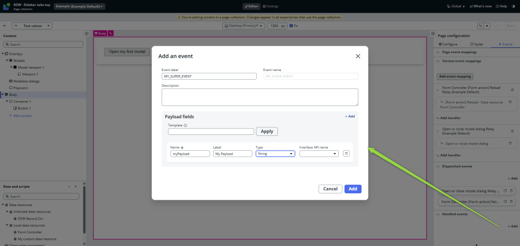 Mastering Modals 💪 – part 3 / 4 – My UI Builder Corner ☕