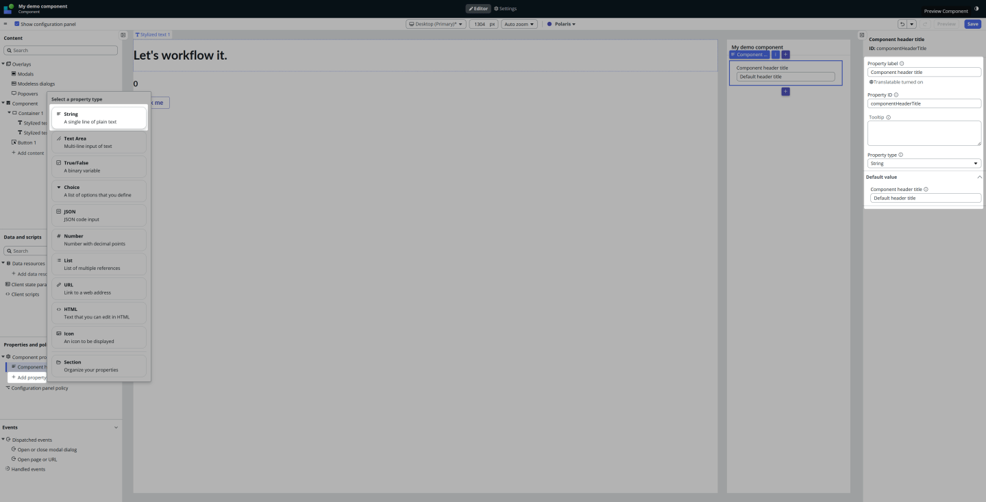 ServiceNow UI Builder – Component Builder – My UI Builder Corner ☕